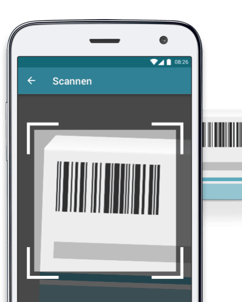 MyTherapy App Medikamentenpackung Scanner