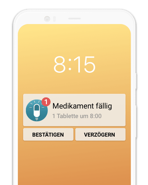 MyTherapy erinnert an Arzttermine