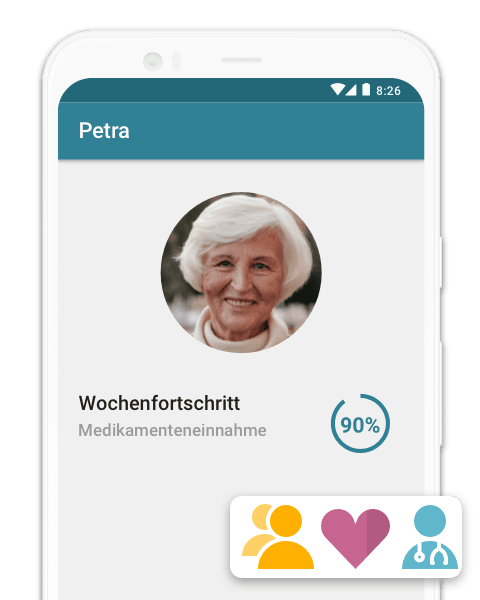 MyTherapy App für die Behandlung von Multipler Sklerose