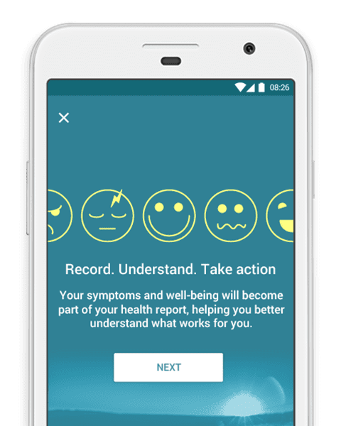 app for tracking mood and wellbeing