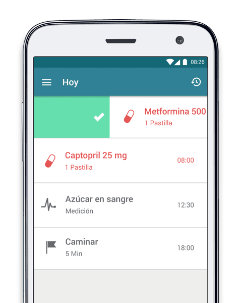 La aplicación para diabéticos
