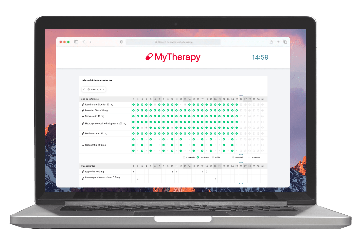 Genere rápidamente un informe de salud y un plan de medicación para su médico